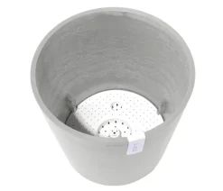 Ecopots Kunststoff-Topf Amsterdam mit Wassersystem, rund