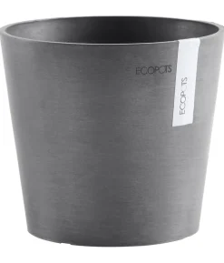 Ecopots Kunststoff-Topf Amsterdam Mini, rund, ca. Ø17/H14,7 cm