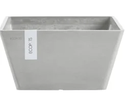 Ecopots Kunststoff-Topf Berlin, quadratisch