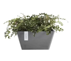 Ecopots Kunststoff-Topf Berlin, quadratisch