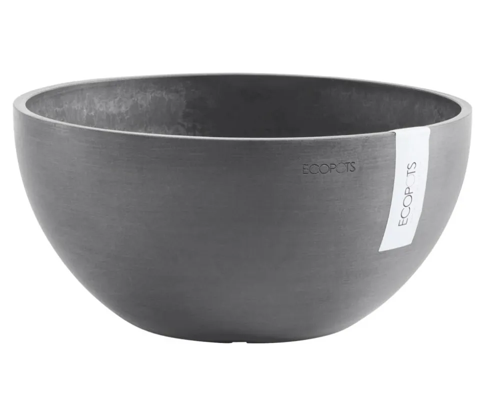 Ecopots Kunststoff-Topf Brussels, rund