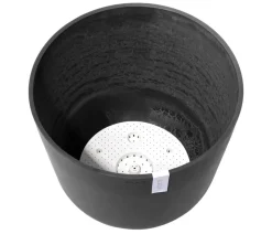 Ecopots Kunststoff-Topf Oslo mit Wassersystem, rund
