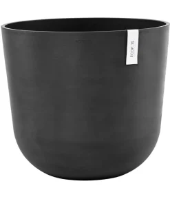Ecopots Kunststoff-Topf Oslo mit Wassersystem, rund