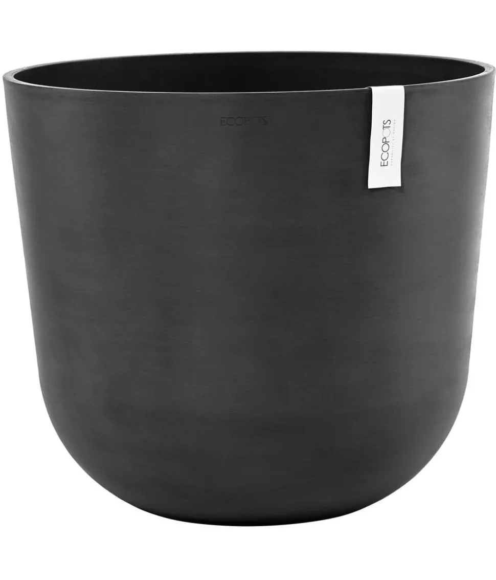 Ecopots Kunststoff-Topf Oslo mit Wassersystem, rund