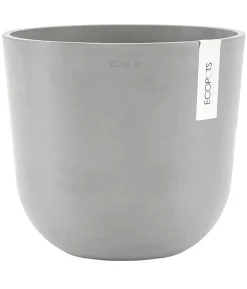 Ecopots Kunststoff-Topf Oslo mit Wassersystem, rund