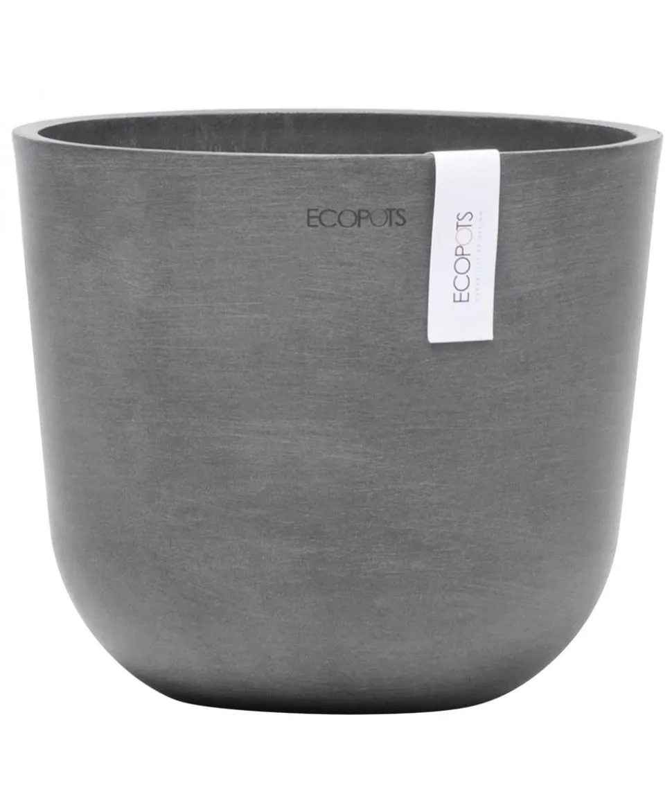 Ecopots Kunststoff-Topf Oslo Mini, rund