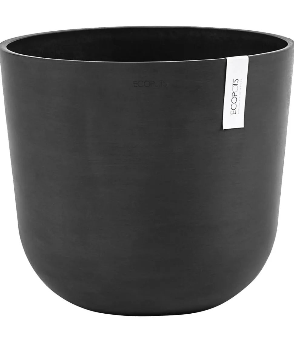 Ecopots Kunststoff-Topf Oslo mit Wassersystem, rund