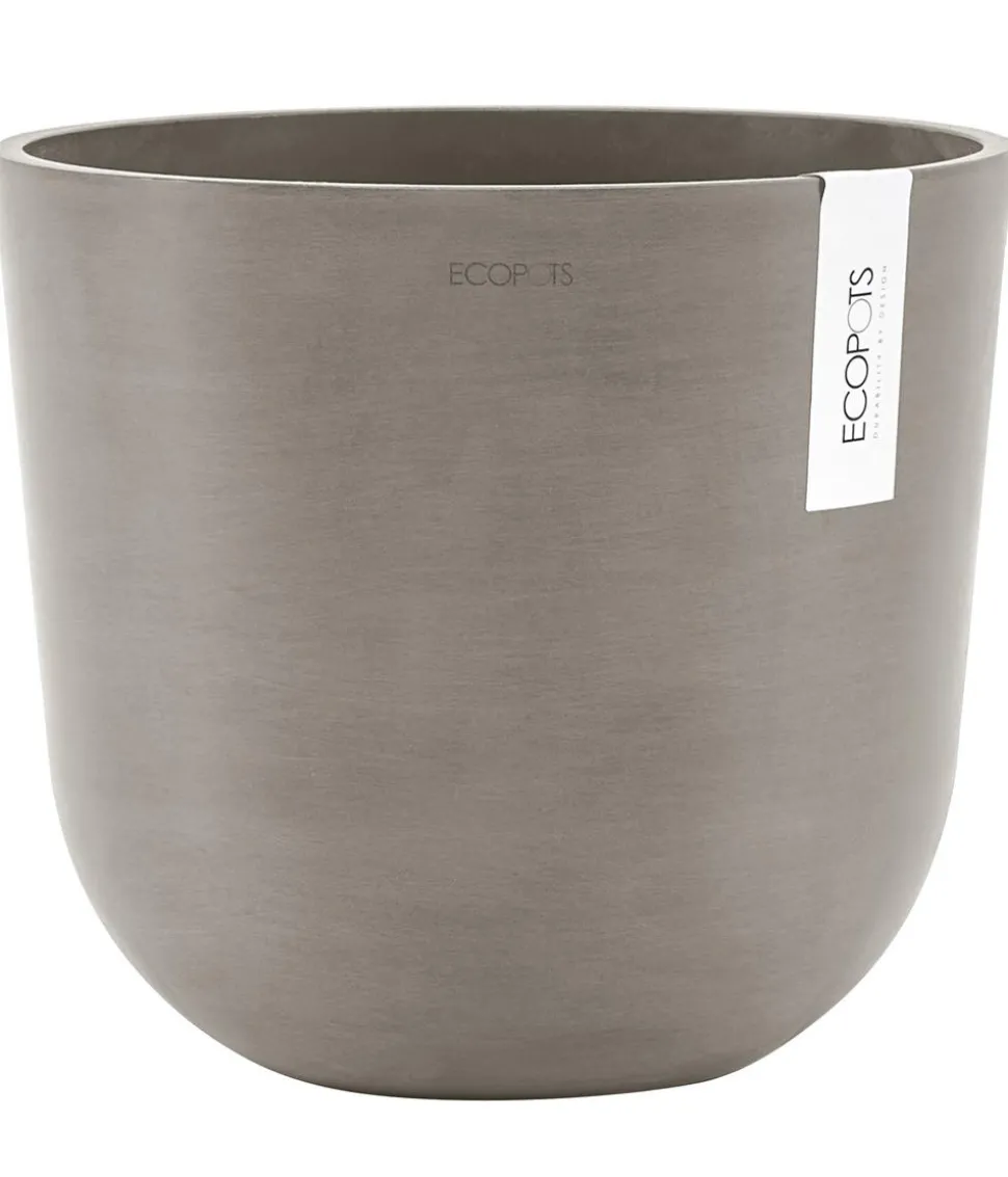 Ecopots Kunststoff-Topf Oslo mit Wassersystem, rund