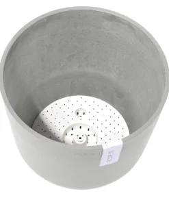 Ecopots Kunststoff-Topf Oslo mit Wassersystem, rund
