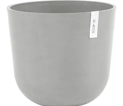 Ecopots Kunststoff-Topf Oslo mit Wassersystem, rund