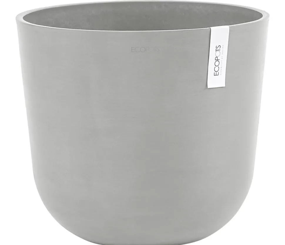 Ecopots Kunststoff-Topf Oslo mit Wassersystem, rund