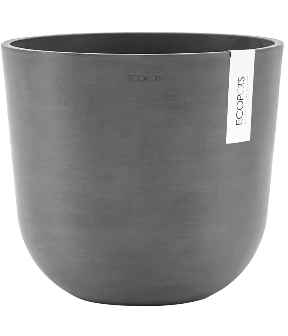 Ecopots Kunststoff-Topf Oslo, rund