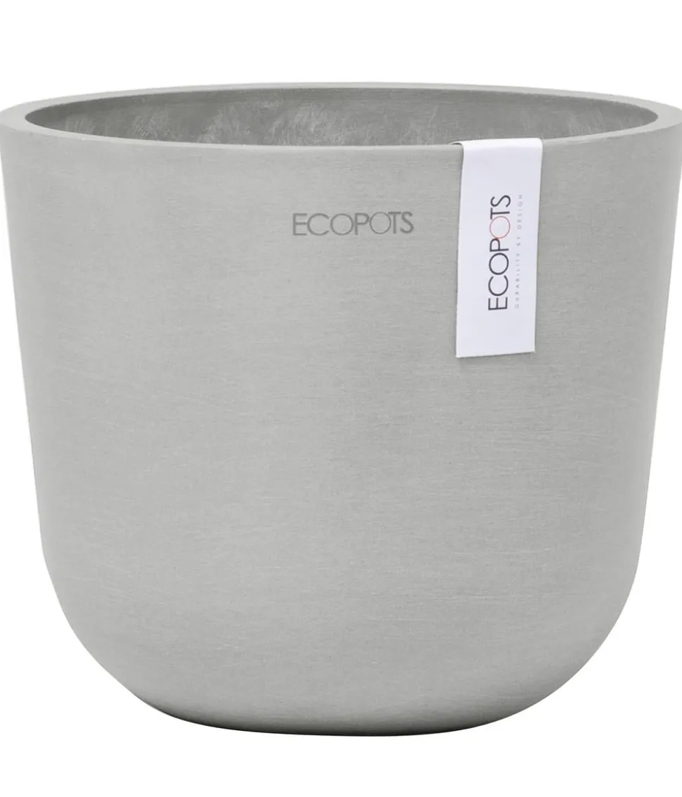 Ecopots Kunststoff-Topf Oslo Mini, rund
