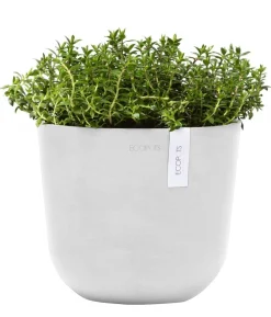 Ecopots Kunststoff-Topf Oslo Mini, rund