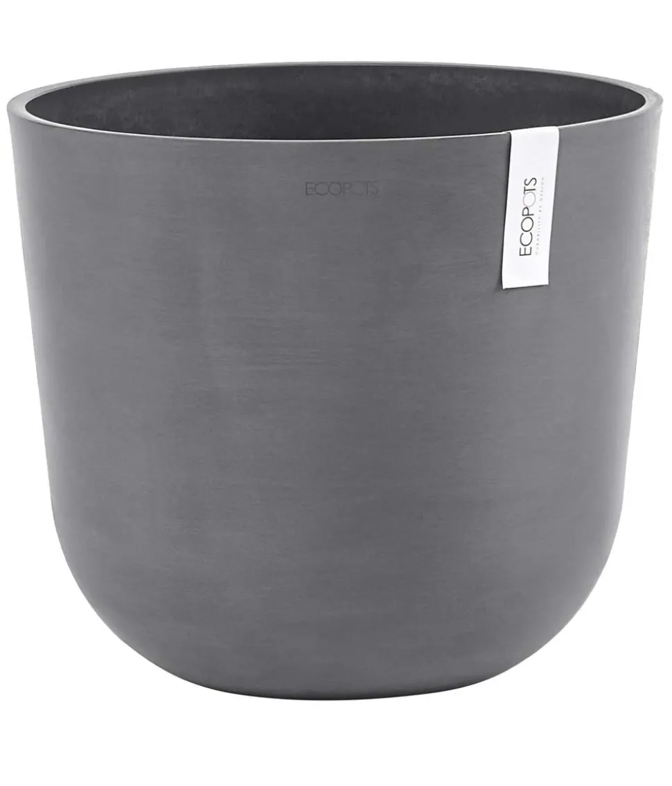 Ecopots Kunststoff-Topf Oslo, rund