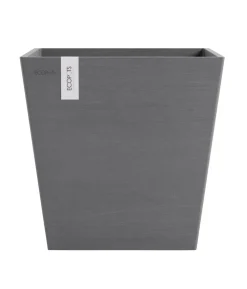 Ecopots Kunststoff-Topf Rotterdam mit Wassersystem, quadratisch