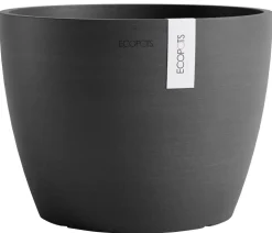 Ecopots Kunststoff-Topf Stockholm, rund