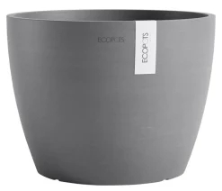 Ecopots Kunststoff-Topf Stockholm, rund
