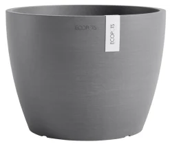 Ecopots Kunststoff-Topf Stockholm, rund