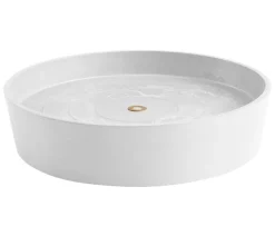 Ecopots Kunststoff-Untersetzer Amsterdam, rund, mit Rollen
