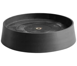 Ecopots Kunststoff-Untersetzer Oslo, rund, mit Rollen