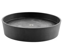 Ecopots Kunststoff-Untersetzer Amsterdam, rund, mit Rollen
