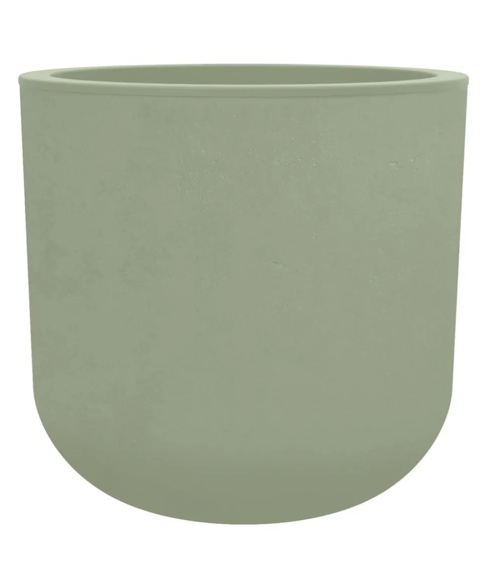EDA Kunststoff-Topf Basalt Up, rund