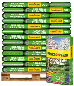 Floragard Florahum Pflanzerde, 36 x 70 l