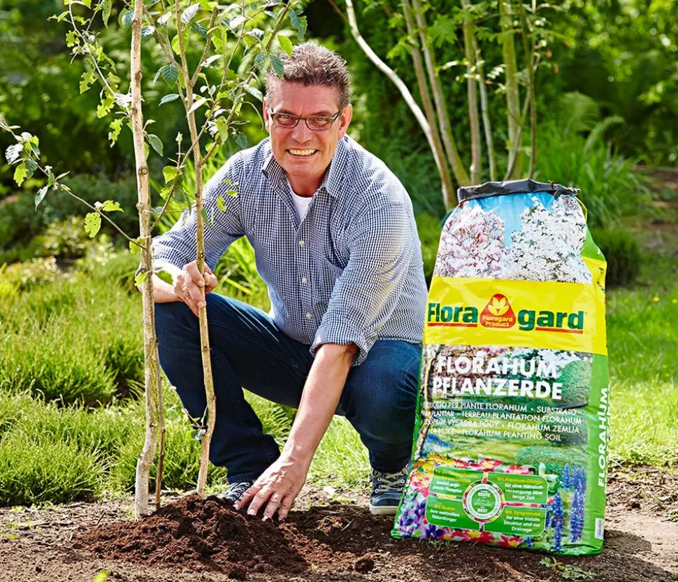 Floragard Florahum Pflanzerde, 36 x 70 l