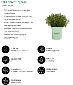 GREENBAR® Kräuter-Set Französische Küche, 6-teilig