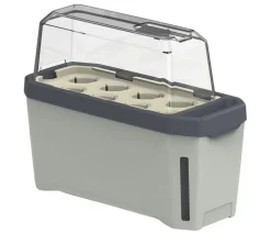 Gusta Garden Kräutertopf Harry Herbs mit Anzuchthaube, ca. B36/H25/T15 cm