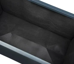 Herstera Filz-Pflanztasche, quadratisch, schwarz