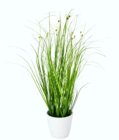 I.GE.A. Kunstpflanze Grasbusch im Kunststoff-Topf, ca. H45 cm