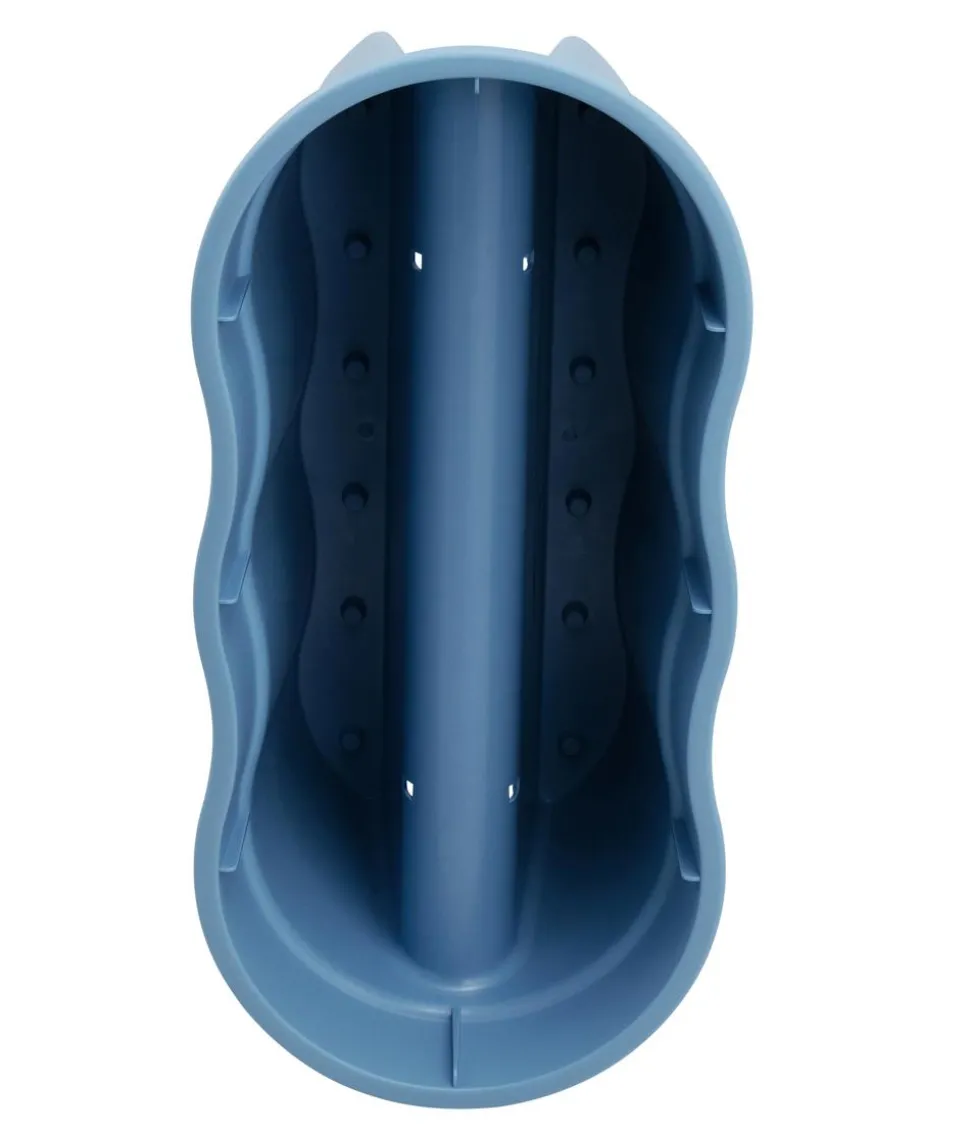 KHW Kunststoff-Geländertopf Flowerclip, ca. B57,5/H27/T27,7 cm, 2er-Set