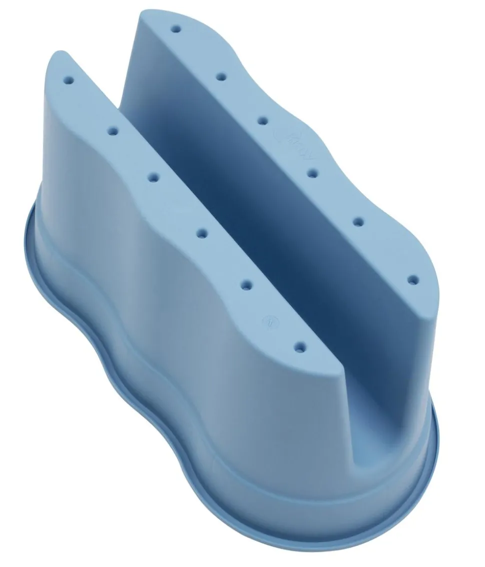 KHW Kunststoff-Geländertopf Flowerclip, ca. B57,5/H27/T27,7 cm, 2er-Set