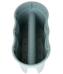 KHW Kunststoff-Geländertopf Flowerclip, ca. B57,5/H27/T27,7 cm, 2er-Set