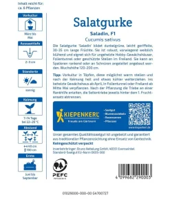 Kiepenkerl Saatgut Salatgurke 'Saladin'
