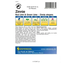 Kiepenkerl Saatgut Zinnie 'Red Lime Green'
