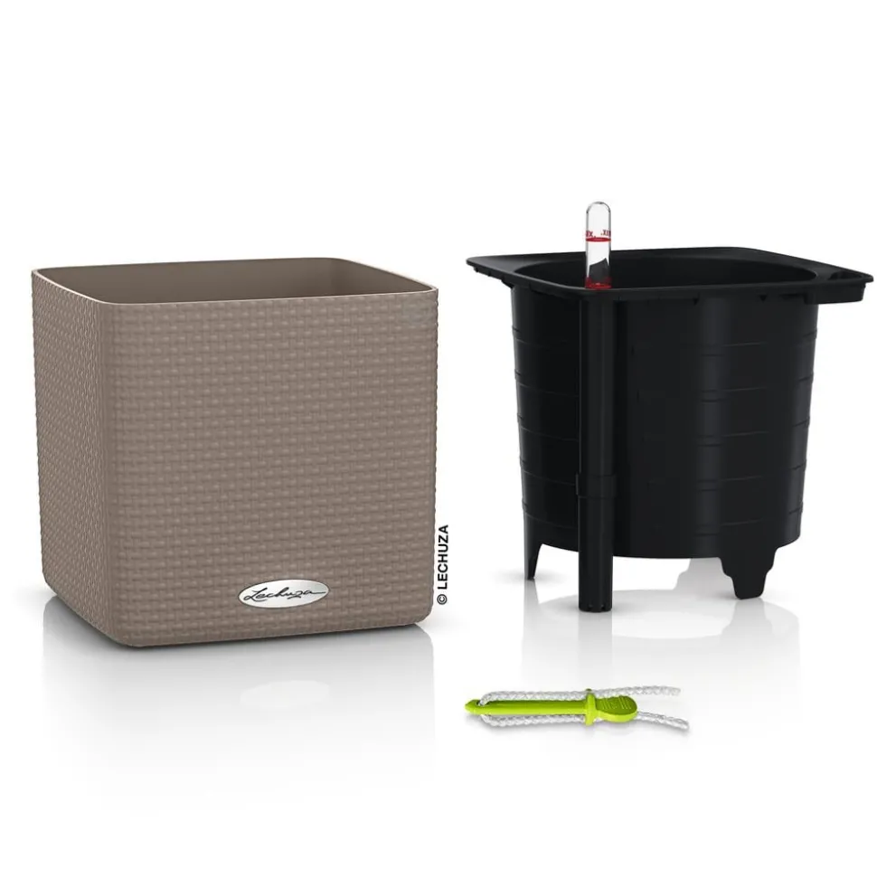 LECHUZA® CUBE Color, All-in-One Set