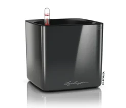 LECHUZA® CUBE Premium, All-in-One Set, hochglanz