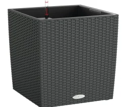LECHUZA® Kunststoff-Topf Cube Cottage, quadratisch