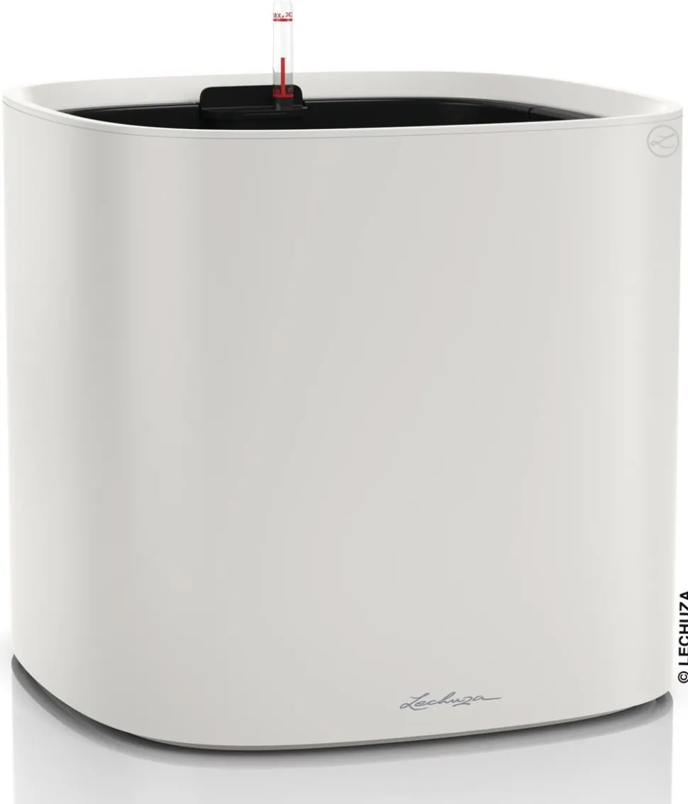 LECHUZA® Kunststoff-Topf PILA Color Planter, quadratisch, ca. B35/H33/T35 cm