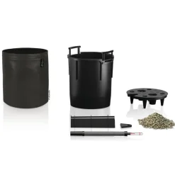 LECHUZA® TRENDCOVER Lederoptik, All-in-One Set