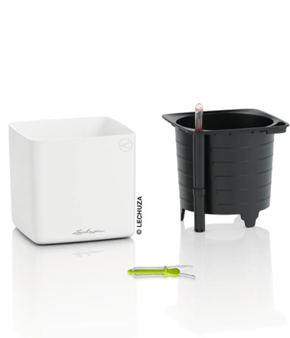 LECHUZA® CUBE Premium, All-in-One Set, matt