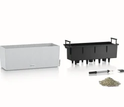 LECHUZA® Kunststoff-Kasten Balconera Stone, rechteckig