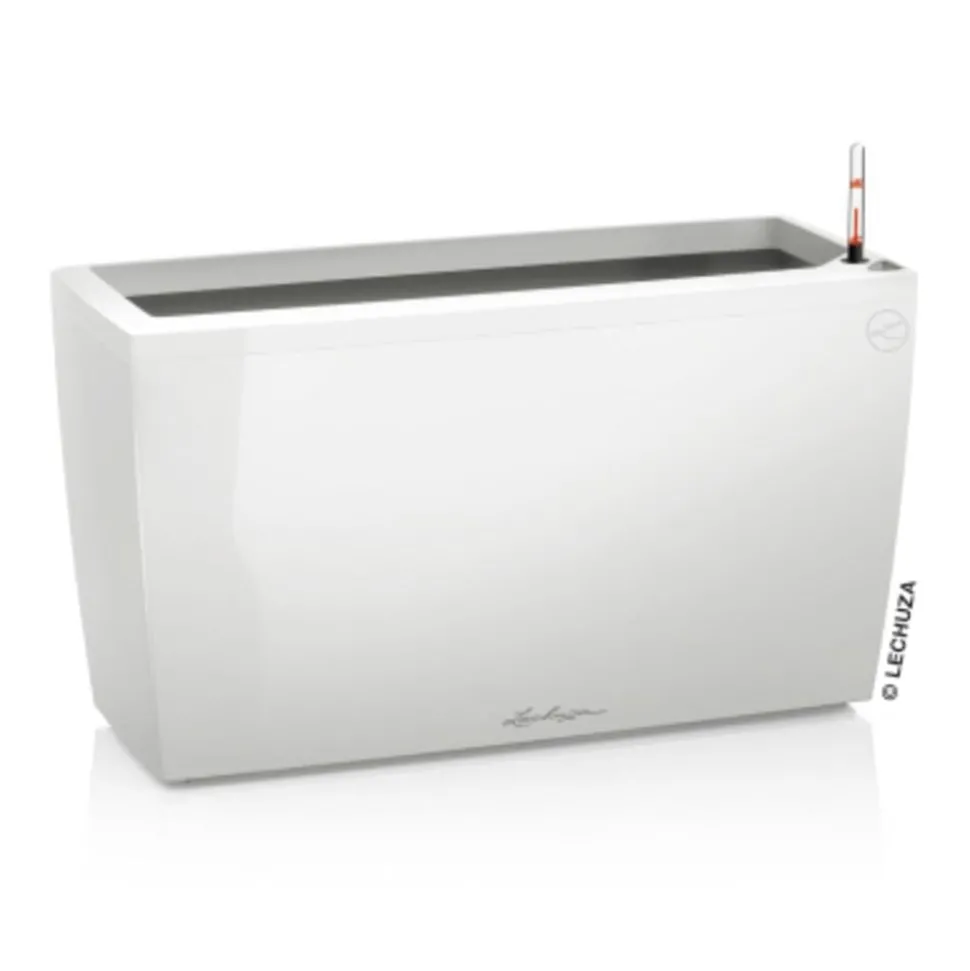 LECHUZA® Kunststoff-Kasten CARARO All-in-One-Set, rechteckig, ca. B75/H43/T30 cm