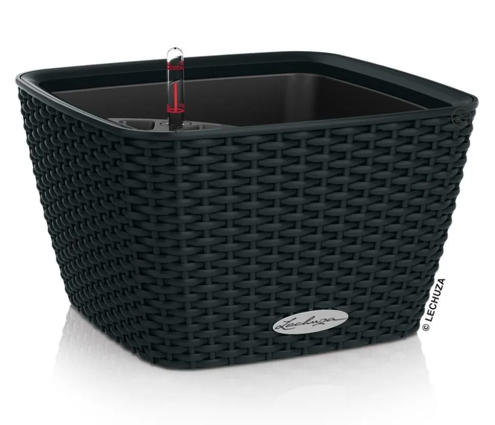 LECHUZA® Kunststoff-Topf Bacino Cottage inkl. Pflanzeinsatz, konisch, ca. B31/H19,5/T31 cm