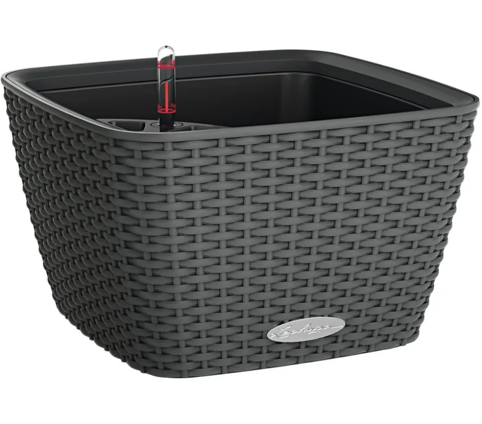 LECHUZA® Kunststoff-Topf Bacino Cottage, quadratisch, ca. B30/H18/T30 cm