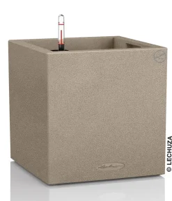 LECHUZA® Kunststoff-Topf Canto Stone, quadratisch