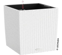 LECHUZA® Kunststoff-Topf Cube Cottage, quadratisch